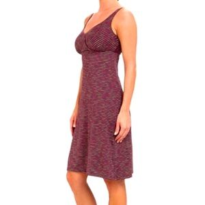 NWT prAna Dark Plum Ivy Dress Large